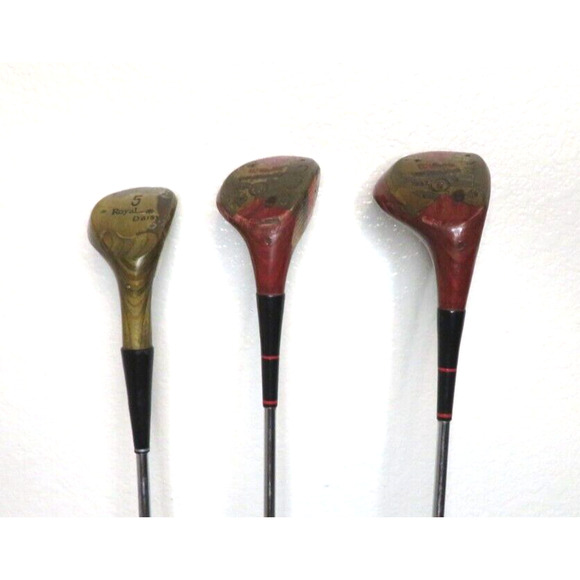 Vintage 1/3/5 Wilson Cup Defender Strata-Bloc Patty Berg Royal Daisy Woods - Picture 14 of 16